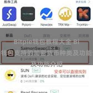 Bitpie钱包教程大全 Bitpie钱包支持的加密货币种类及功能介绍