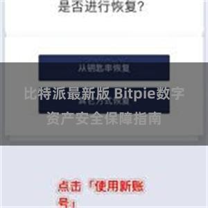 比特派最新版 Bitpie数字资产安全保障指南