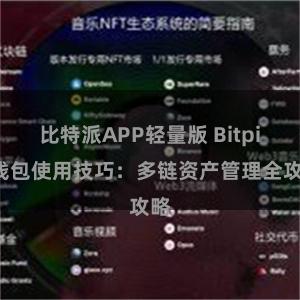 比特派APP轻量版 Bitpie钱包使用技巧：多链资产管理全攻略