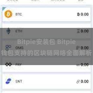 Bitpie安装包 Bitpie钱包支持的区块链网络全面解析