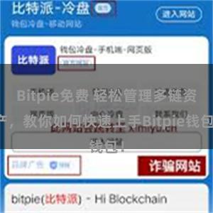 Bitpie免费 轻松管理多链资产，教你如何快速上手Bitpie钱包！