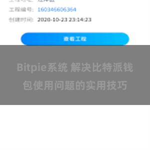 Bitpie系统 解决比特派钱包使用问题的实用技巧