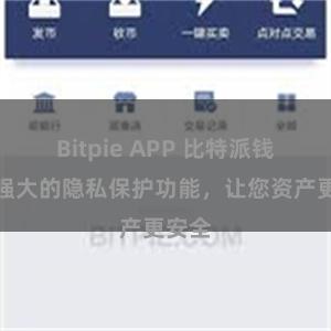 Bitpie APP 比特派钱包：强大的隐私保护功能，让您资产更安全