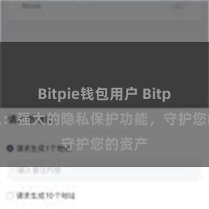 Bitpie钱包用户 Bitpie钱包：强大的隐私保护功能，守护您的资产