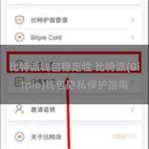 比特派钱包稳定性 比特派(Bitpie)钱包隐私保护指南