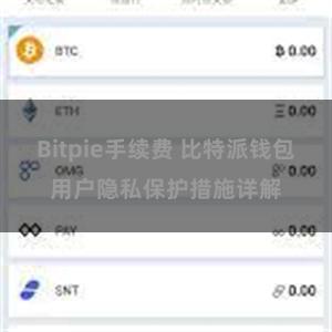 Bitpie手续费 比特派钱包用户隐私保护措施详解