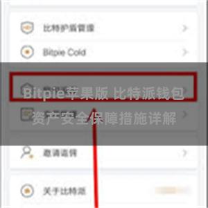 Bitpie苹果版 比特派钱包资产安全保障措施详解