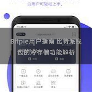 Bitpie用户指南 比特派钱包的冷存储功能解析