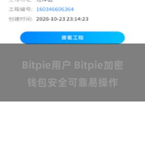 Bitpie用户 Bitpie加密钱包安全可靠易操作