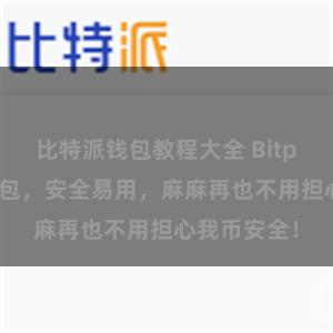 比特派钱包教程大全 Bitpie全功能钱包，安全易用，麻麻再也不用担心我币安全！