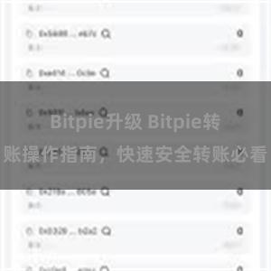 Bitpie升级 Bitpie转账操作指南，快速安全转账必看