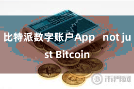 比特派数字账户App   not just Bitcoin