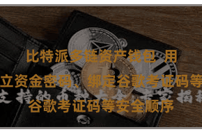 比特派多链资产钱包  用户不错竖立资金密码、绑定谷歌考证码等安全顺序